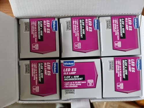 Wickes e27 es warm - 6, e27/es