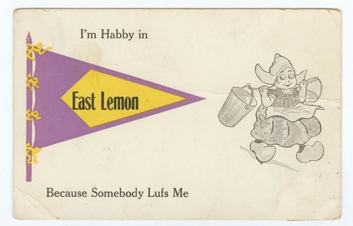 East lemon pennant dutch - lemon,
