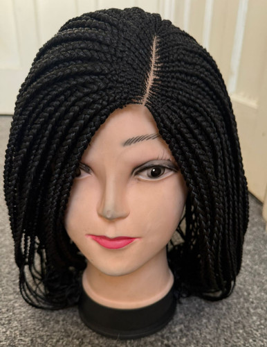 Short bob braided wig - braided,