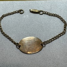 WW1 ID Bracelet