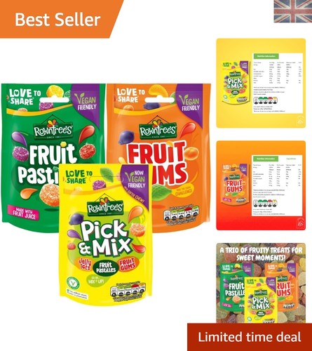 Rowntrees pack fruit - 3-pack:,