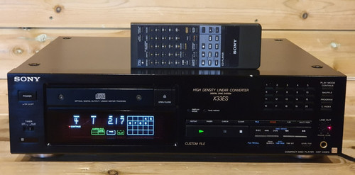 Lovely vintage sony cdp - lovely, cdp-x33es