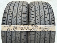 2x Austone Athena Used Budget Car Tyres 235 55 18 suit Audi Q3 vw Tiguan 2355518
