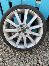 GENUINE FORD FIESTA MK6 ST150 17" ALLOY WHEEL With No Tyre  No Cap  Silver 4