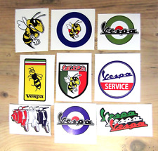  VESPA  SCOOTER stickers . 9