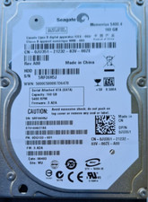 Hard Disk Drive HDD 2.5" 160GB Sata ST9160827AS DATE: 080403 SITE:WU