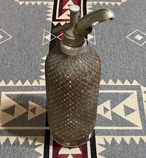 Vintage Wire Mesh Soda Siphon