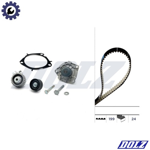 Water pump timing belt kit - timing,