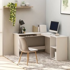 WALPLUS Corner Desk White
