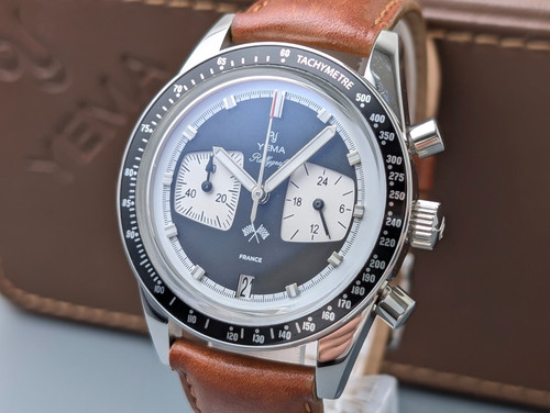 Yema ralleygraf black dial - yema,