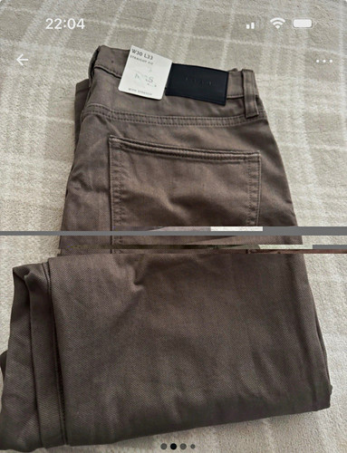 Mens grey straight - m&s,