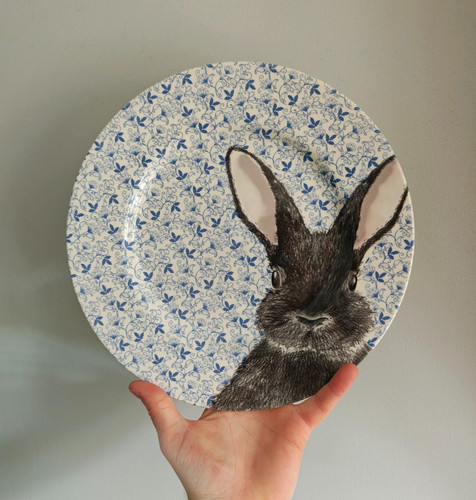 Royal stafford bunny blue - royal,