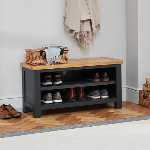 Shoe storage bench - bench, cotswold