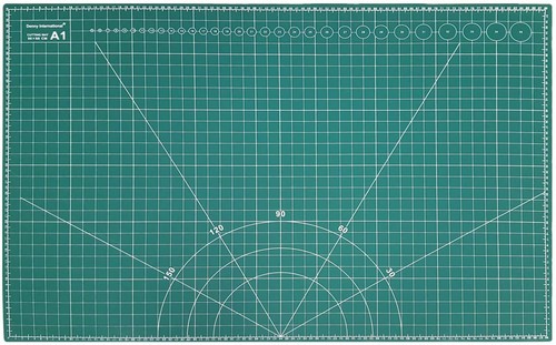 Cutting mat non slip - a1,