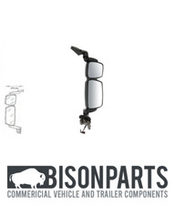 "ELECTRIC ADJUST 'SHORT ARM TWIN MIRROR DRIVER SIDE RH FITS IVECO EUROCARGO