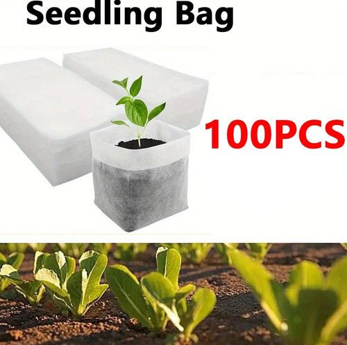 100pcs biodegradable seedling - 100pcs,