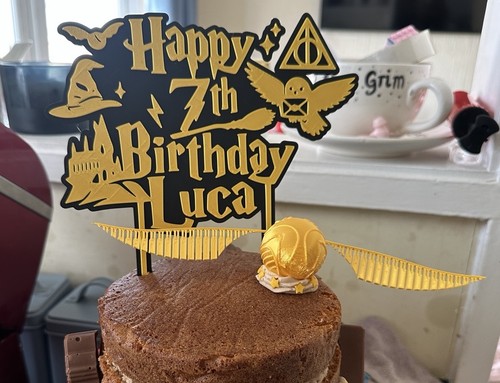 Harry potter cake - harry, happy