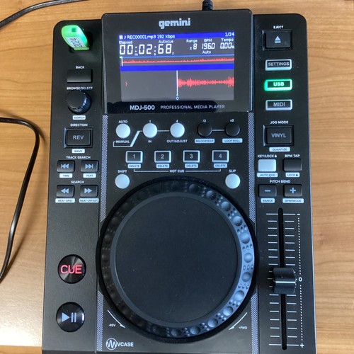 Gemini mdj 500 mp3 - mdj-500, cd/mp3