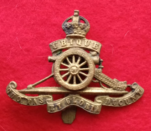 Ww2 royal artillery brass - ww2,