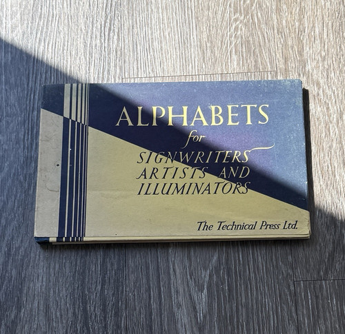 Alphabets for signwriters - for,