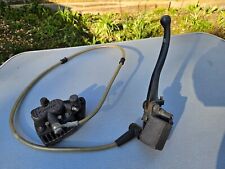 Grimeca Twin Piston front brake caliper and master cylinder set up