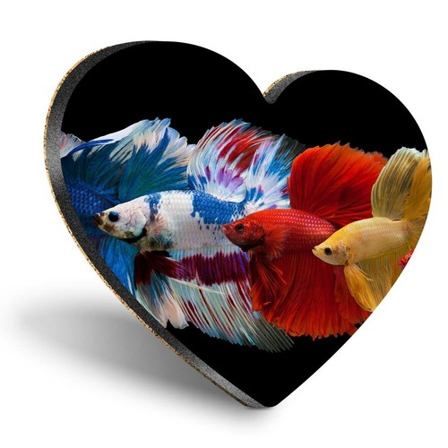 Heart mdf coasters siamese - heart,