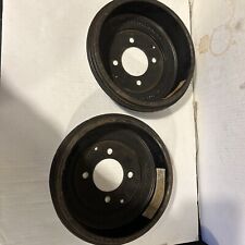 Morris Marina Front Brake Drums Genuine Part Mk1 1300 Saloon + Van 21h5136 Nos