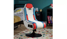 USED - X Rocker eSports Pro 2.1 Pedestal Junior Gaming Chair - White