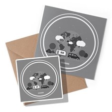1 x Greeting Card & Sticker