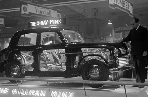 Cutaway hillman minx its - on,