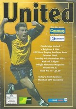 Cambridge United v Brighton &