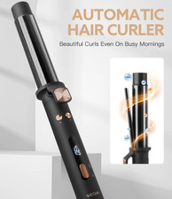 SALE | New, Wechip Self-Rotating Curling Iron – Automatic Hair Curler with
