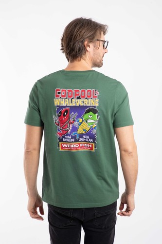 Weird fish codpool back print - back,