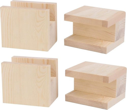 4pcs bed furniture risers - 4pcs,