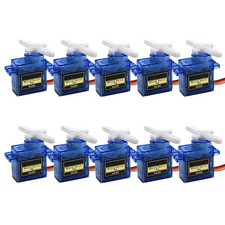 10PCS 9G Micro Servo Metal