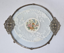 VINTAGE RARE ROUND PETIT POINT