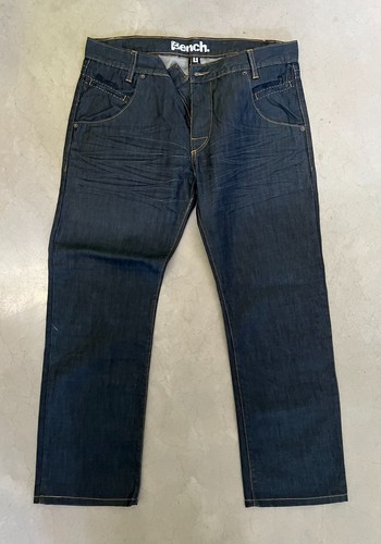 Bench waxed denim - denim, (indigo)