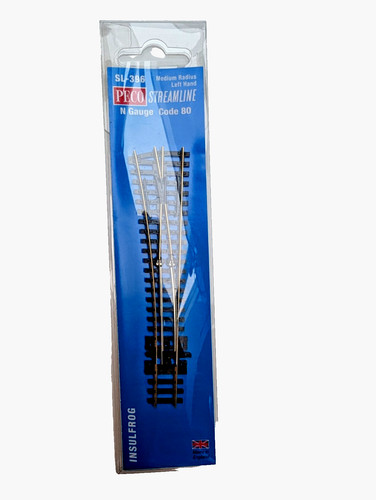 Peco 396 medium - medium, radius