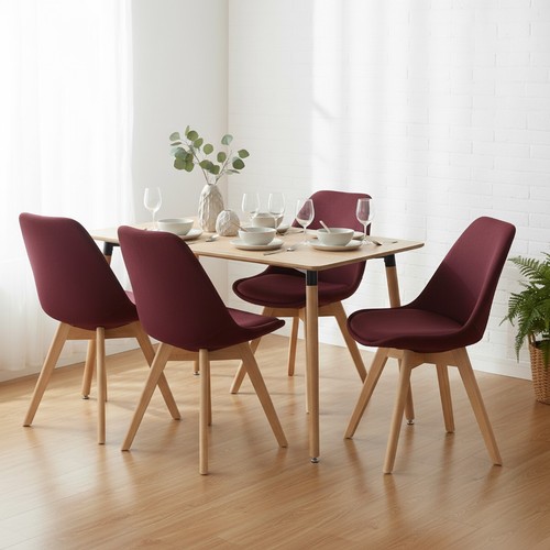 Modern velvet dining chairs - modern,