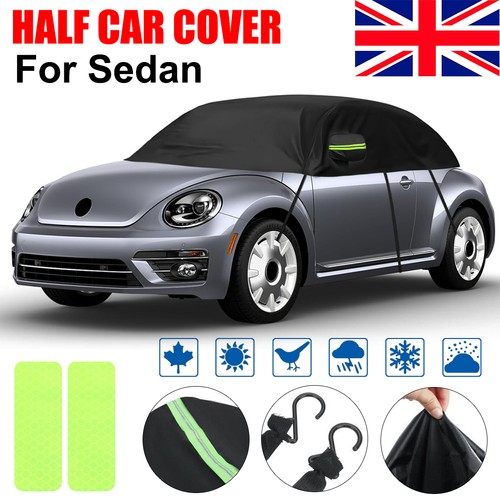 Half car cover top - half,