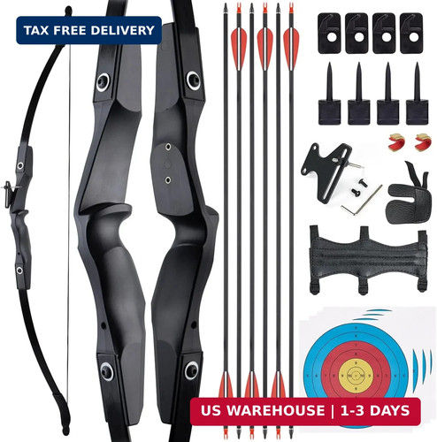 Recurve bow and - and, arrow