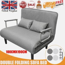New Double Fabric Sofa Bed