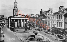 High Street Looking East Elgin Moray c1961 RP Postcard (E089)
