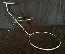 Wedding Cake Stand Chrome - Three Tier