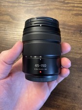 Panasonic Lumix Vario  45-150MM 1: 4-5.6 OIS Micro Four Thirds - Black - MINT