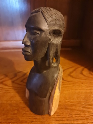 Vintage african ebony wood - ebony,
