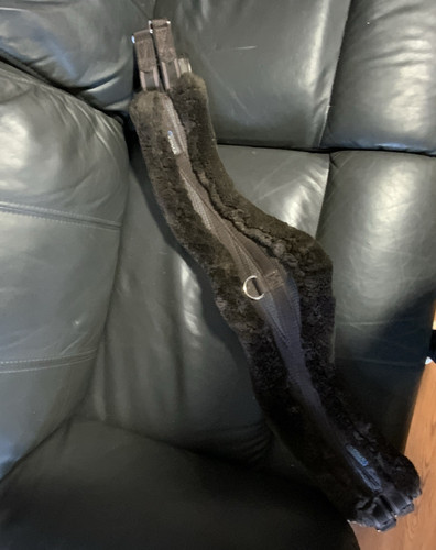 Brown synthetic faux fur - faux, 42”