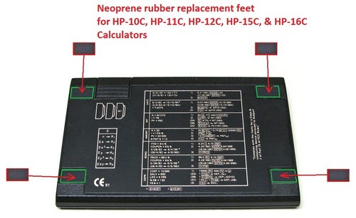 New neoprene rubber feet - feet, for