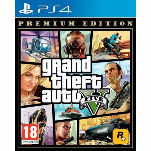 Grand theft auto - (ps4), pegi