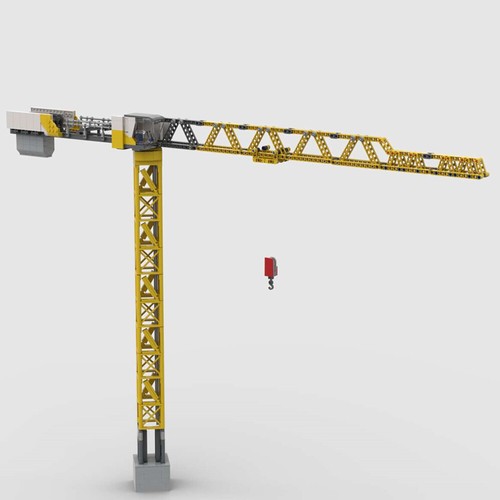 City tower crane construction - crane,